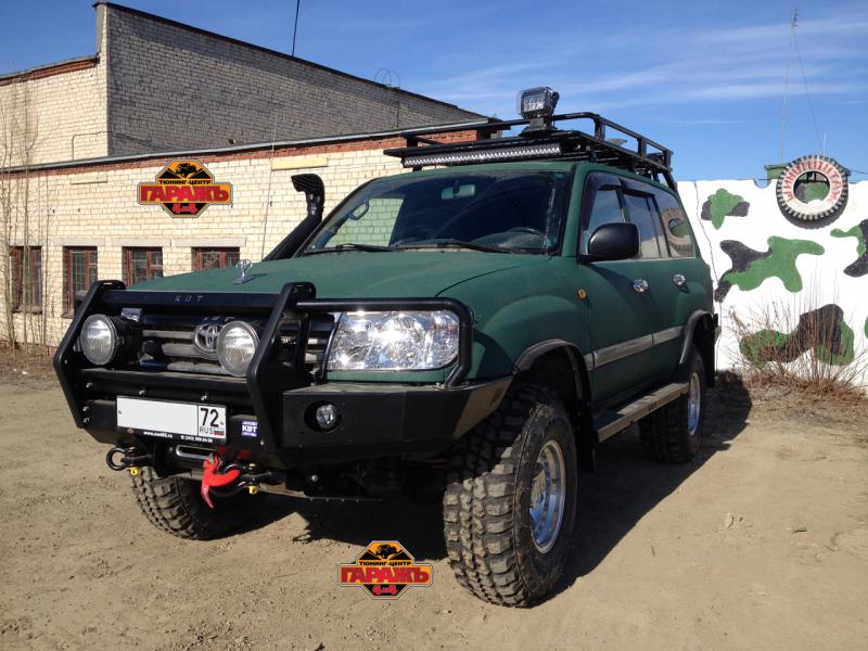 Toyota Land Cruiser 105 МТ 35" зеленый Raptor