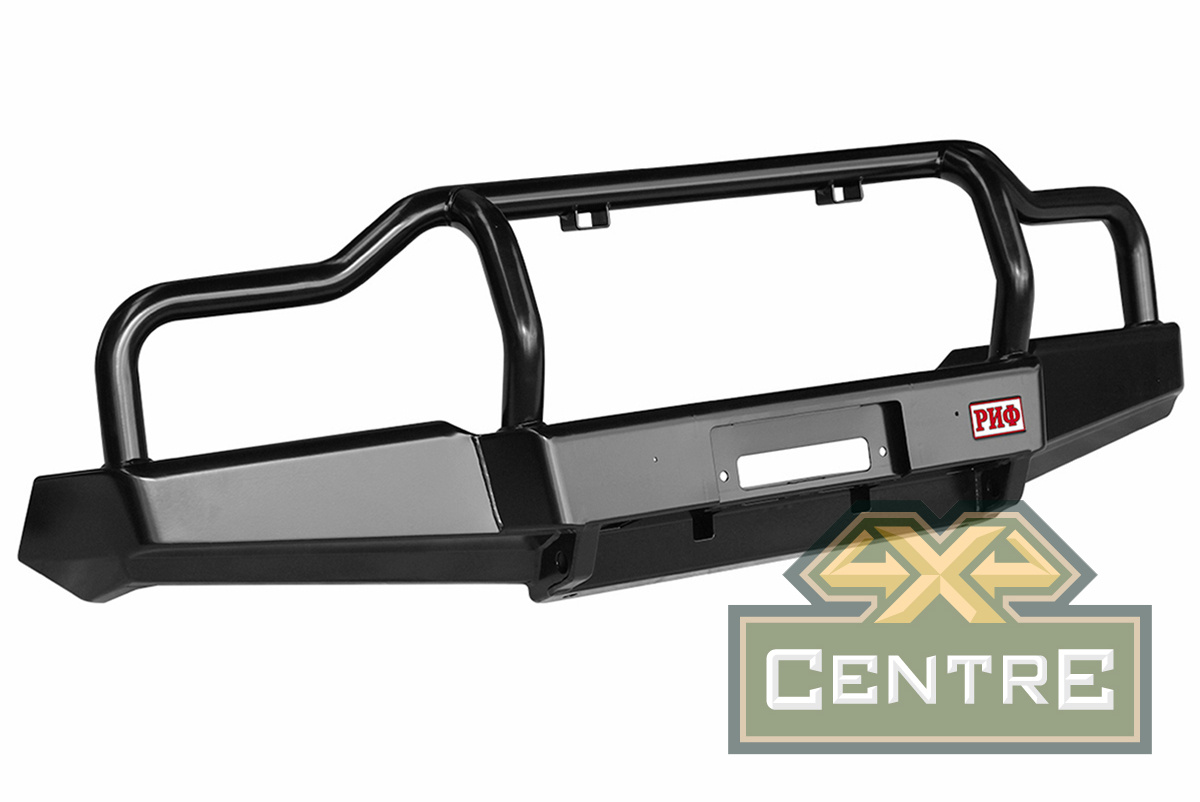 Бампер РИФ передний УАЗ Буханка c площадкой под лебёдку, с низкой защитной дугой лифт