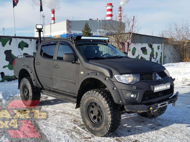 Mitsubishi L200 Triton МT 35 Black Raptor