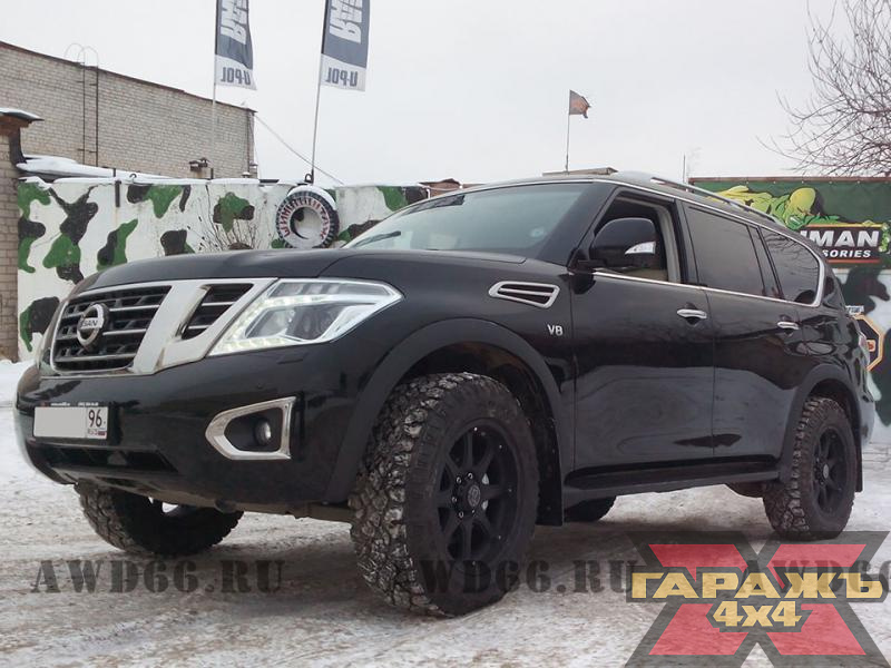 Nissan Patrol Y62 AT 34 Long Range