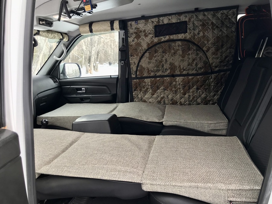 Выравнивающая подушка УАЗ Патриот стандартные сиденья, Mitusbishi Pajero Sport 2