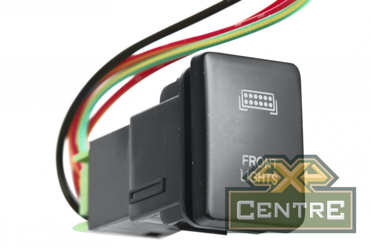 Кнопка ВКЛ/ВЫКЛ, белый, FRONT LIGHTS TOYOTA 32x22