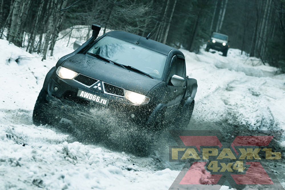 Mitsubishi L200 Triton МT 35 Black Raptor