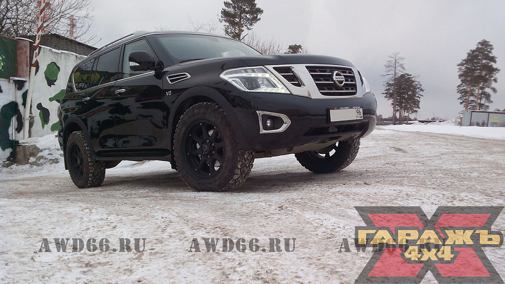 Nissan Patrol Y62 AT 34 Long Range