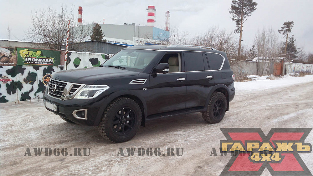 Nissan Patrol Y62 AT 34 Long Range