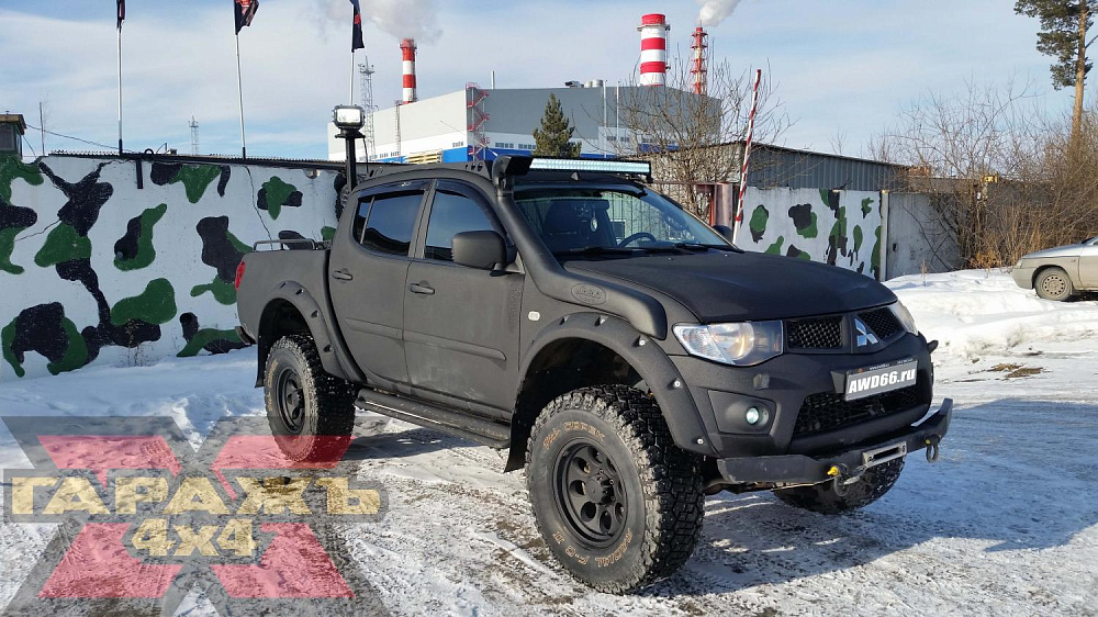 Mitsubishi L200 Triton МT 35 Black Raptor