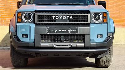 Toyota Land Cruiser Prado 250: ставим передний бампер и площадку РИФ под лебедку