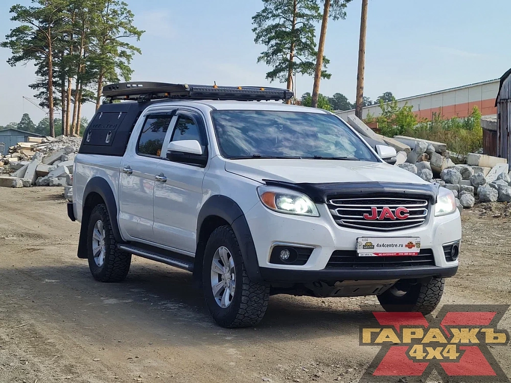 JAC T6 LT установка заднего силового бампера
