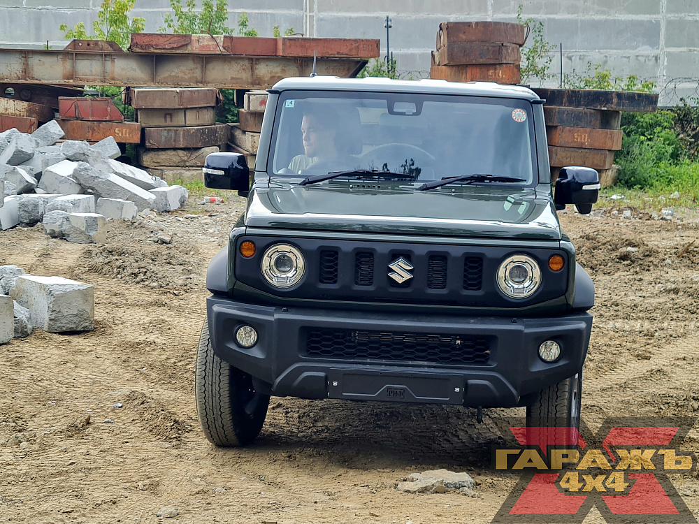 Suzuki Jimny LT лебедка в штатный бампер