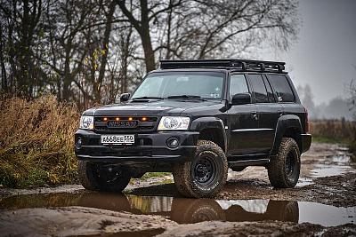 Новинка! Силовые пороги РИФ на Nissan Patrol Y61