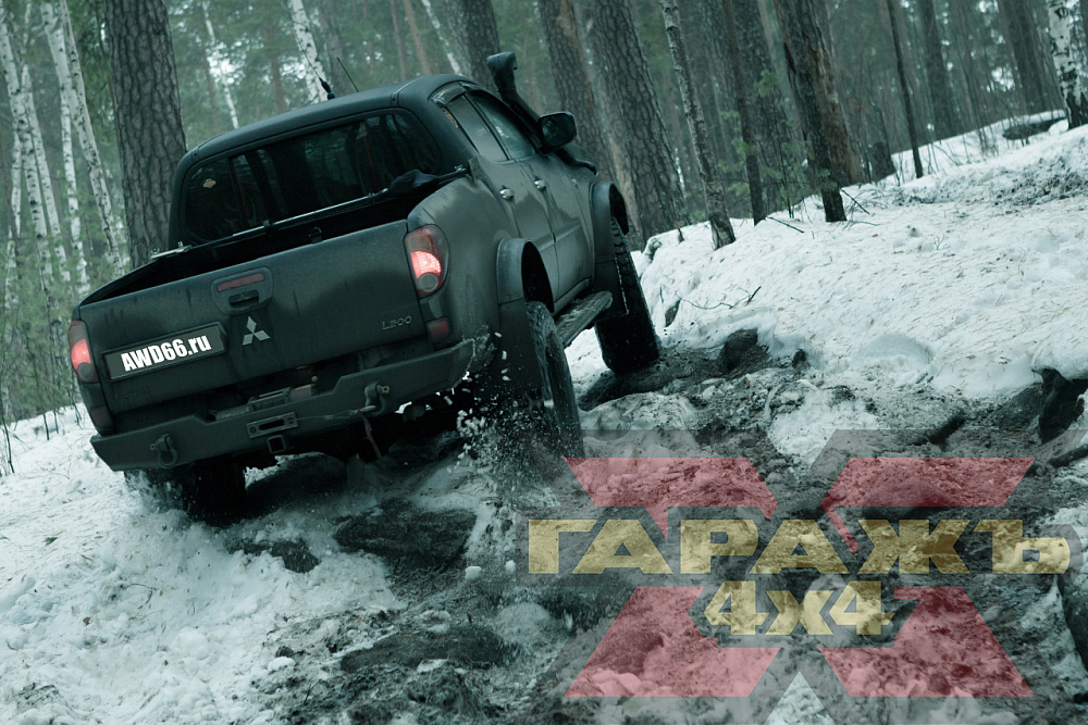 Mitsubishi L200 Triton МT 35 Black Raptor