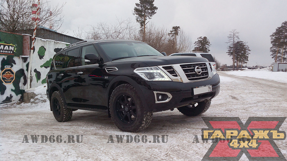 Nissan Patrol Y62 AT 34 Long Range