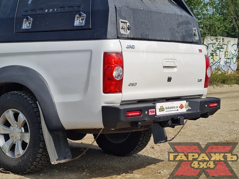 JAC T6 LT установка заднего силового бампера