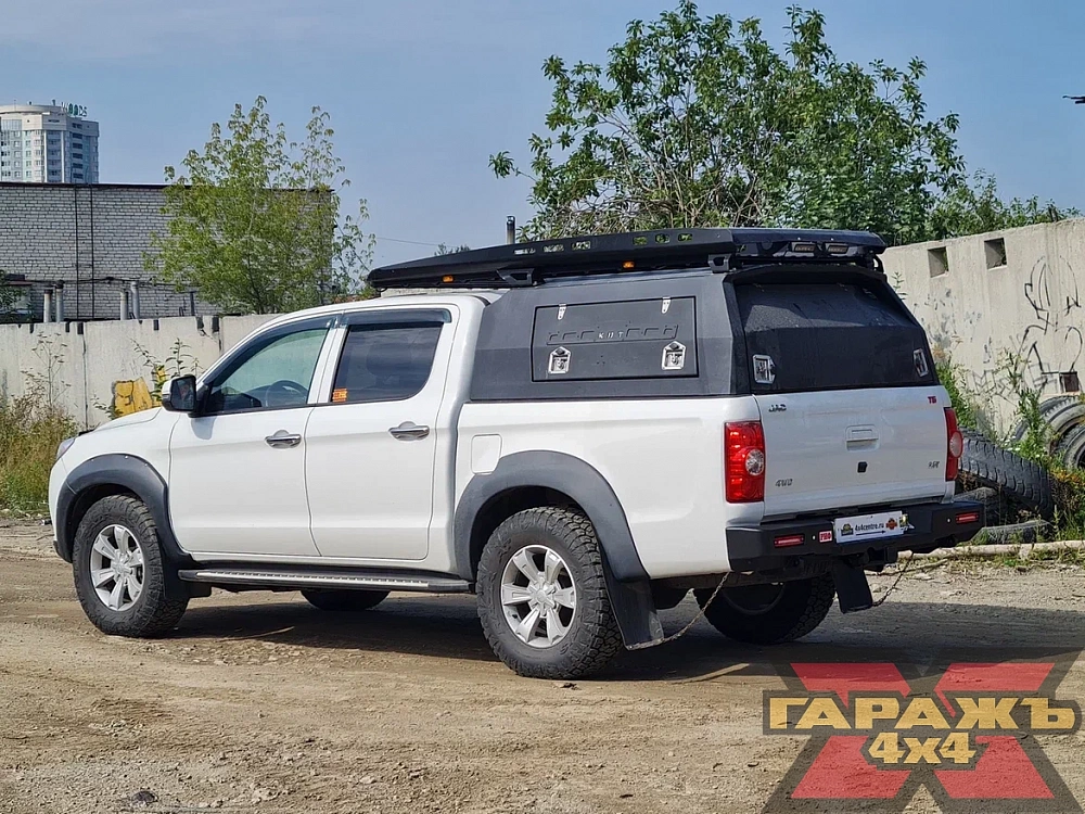 JAC T6 LT установка заднего силового бампера