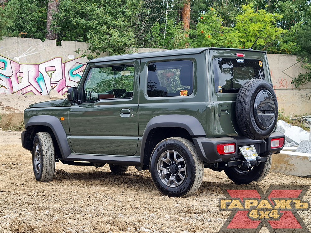 Suzuki Jimny LT лебедка в штатный бампер