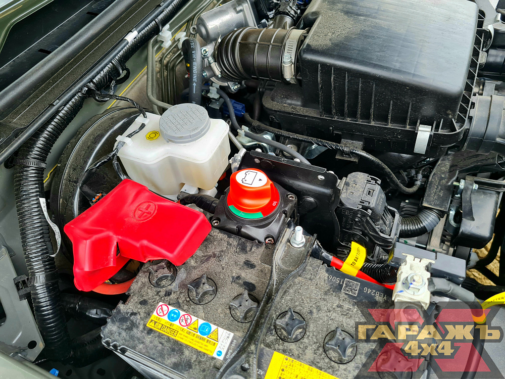 Suzuki Jimny LT лебедка в штатный бампер