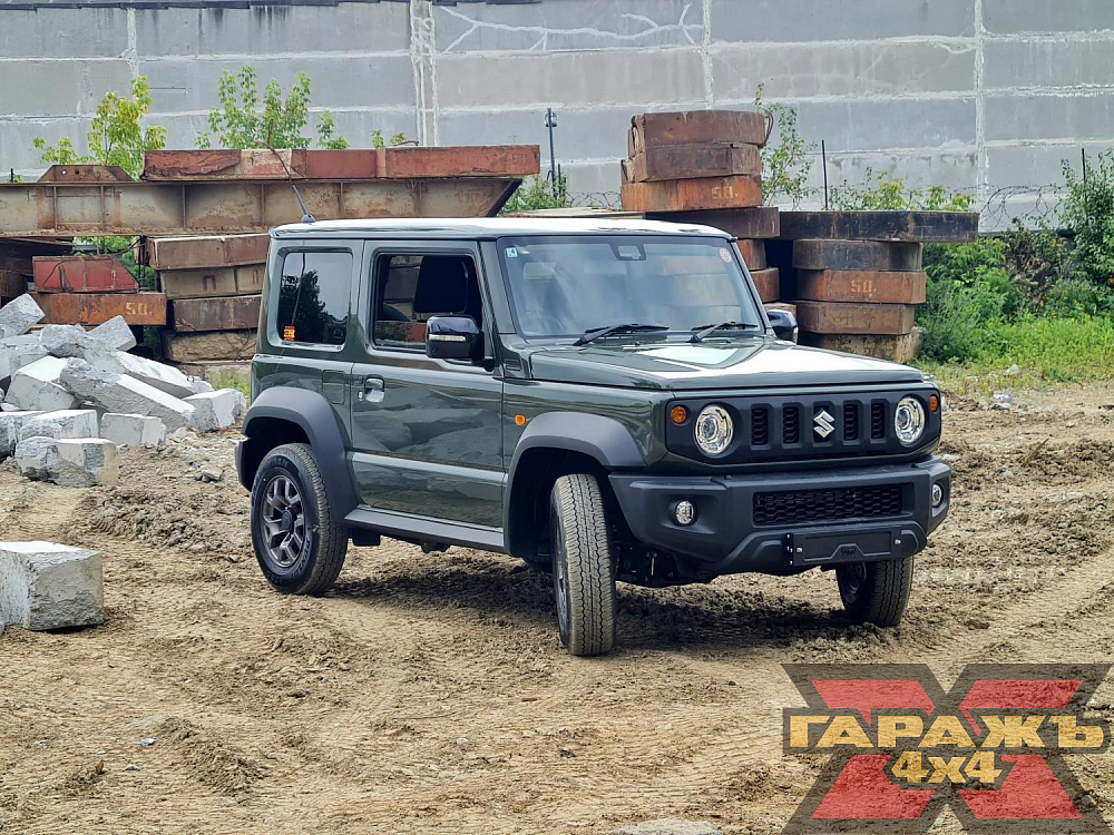 Suzuki Jimny LT лебедка в штатный бампер
