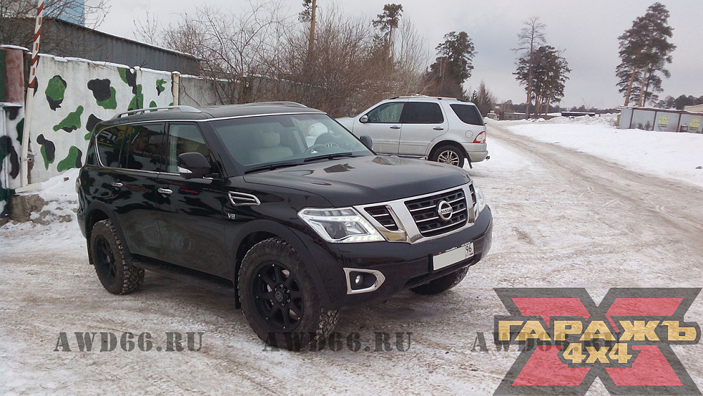 Nissan Patrol Y62 AT 34 Long Range